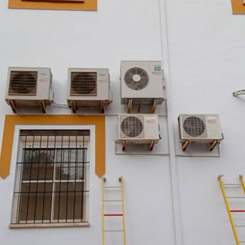 Aires acondicionados en vivienda