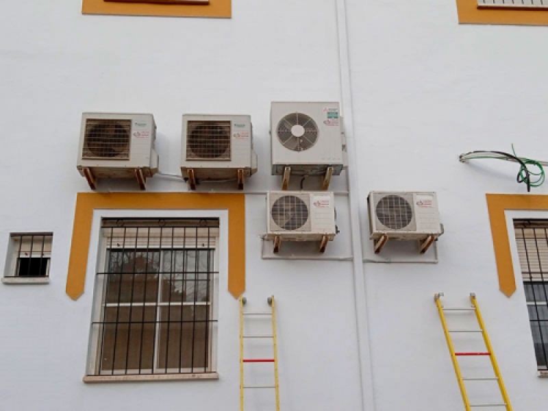 Aires acondicionados en vivienda
