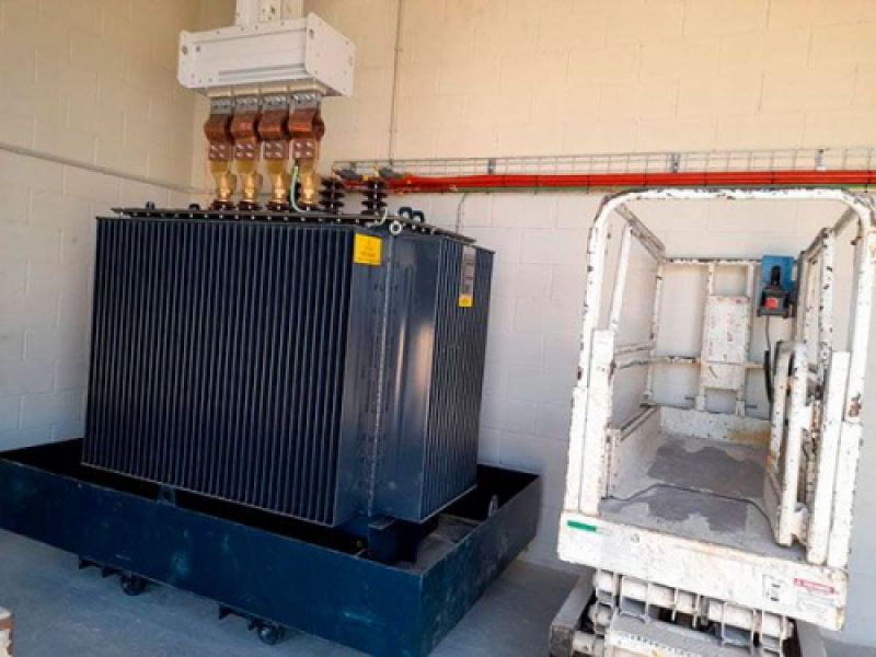 Instalación eléctrica industrial