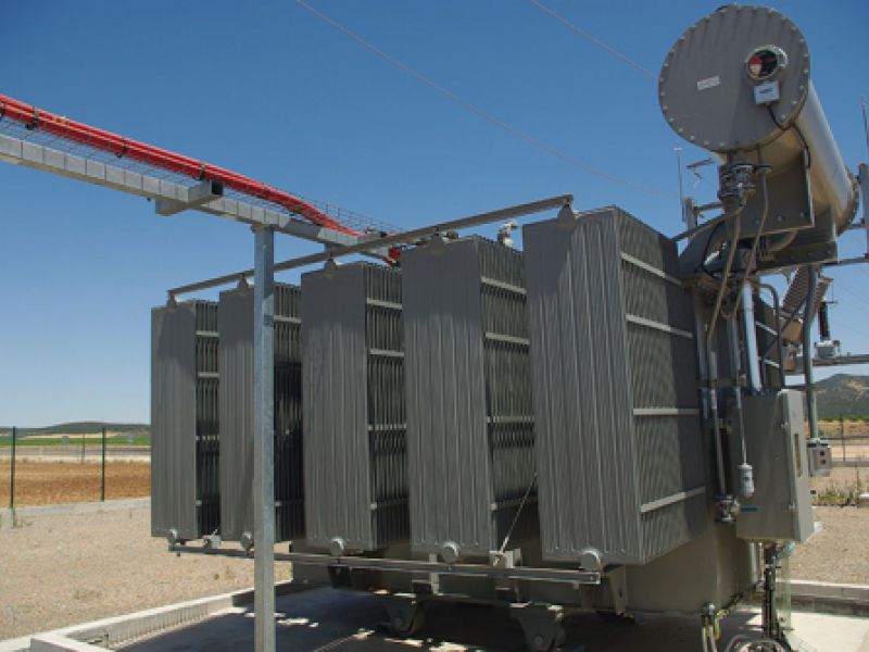 Instalación de subestación eléctrica